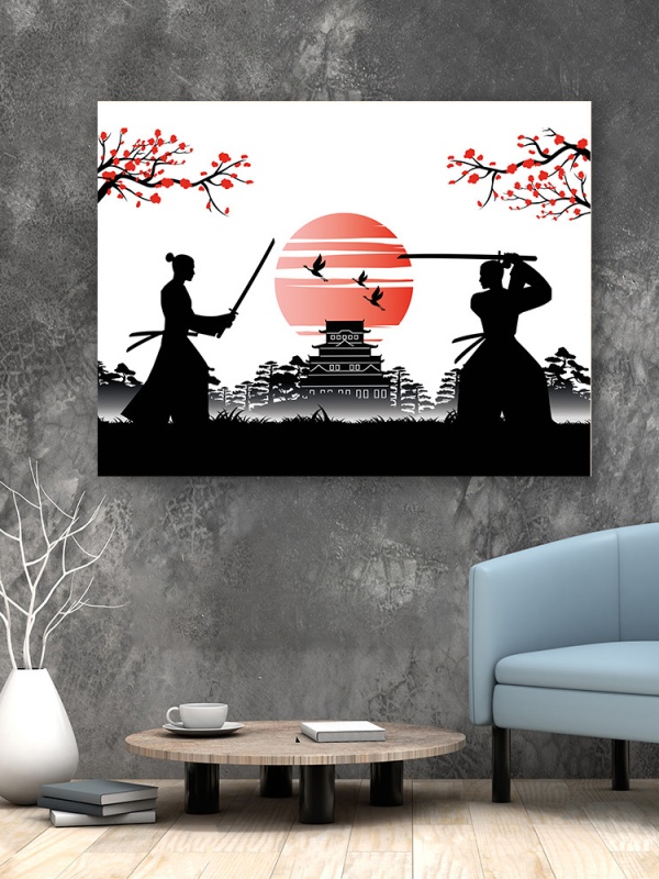 Tablou Samurai in lupta