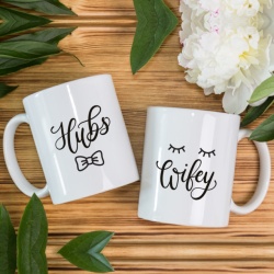 Cana cu Mesaj Hubs Wifey - Img 2