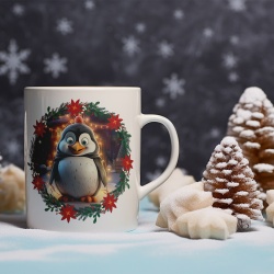 Cana De Craciun - Pinguin cu mot (mesaj personalizat) - Img 3