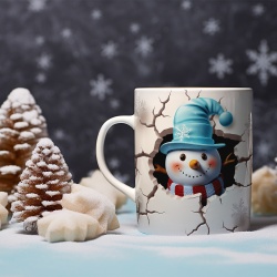 Cana De Craciun - Snowman Mike - Img 2