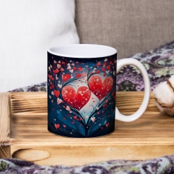 Cana Valentine's Day - Midnight Trees with Hearts