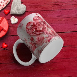 Cana Valentine's Day - Quilled Hearts Trees
