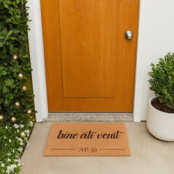 Covor de intrare personalizat - 60x40cm - bine ati venit apartament