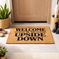Covor de intrare personalizat - Welcome to the upside down