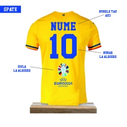 Figurina de birou sub forma de Tricou Echipa Nationala a Romaniei Euro 2024 - Img 4
