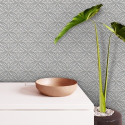 Fototapet 3D - Floral Shapes Pattern 3D033 - Img 4
