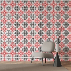 Fototapet Abstract - Chinese design (Geometric 039) - Img 4