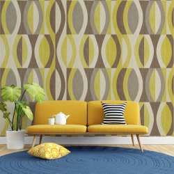 Fototapet Abstract - Retro ovals (Geometric 150)
