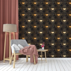 Fototapet - Golden art deco 12 (FTD1000315) - Img 3