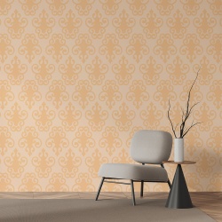 Fototapet Pattern cu elemente decorative roz crem (Arabesque 016) - Img 4