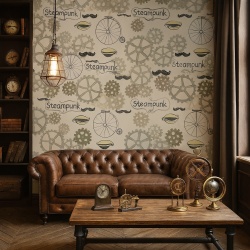 Fototapet Steampunk (Casual 085)