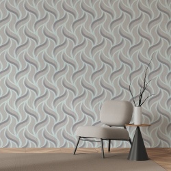 Fototapet Texturi - Pattern geometric vintage cu spirale (Texture 037) - Img 4