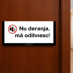 Semn de Ușă Personalizat – Mesaje amuzante interschimbabile - Img 3