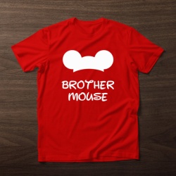 Set Imprimeu Tricouri - Brother and sister mouse (Disney) - Img 4