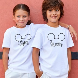 Set Imprimeu Tricouri - Brother and sister mouse
