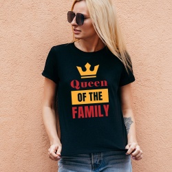 Set Imprimeu Tricouri - King and Queen of the Family - Img 5