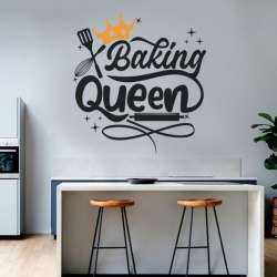 Sticker Bucatarie - Baking queen - Img 3