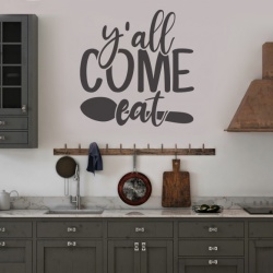 Sticker Bucatarie - Come and eat