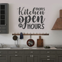 Sticker Bucatarie - Mom's kitchen open 24 hours - Img 3