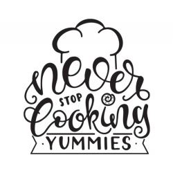 Sticker Bucatarie - Never stop cooking yummies - Img 2