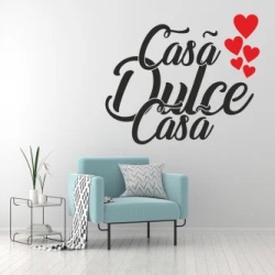Sticker De Perete Casa Dulce Casa