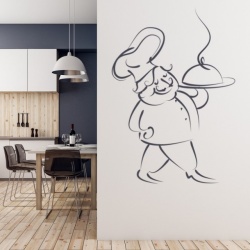 Sticker De Perete Chef Kitchen - Img 1
