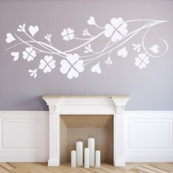 Sticker De Perete Clover Heart Branch - Img 2