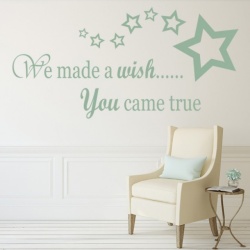 Sticker De Perete Copii - We Made A Wish - Img 2
