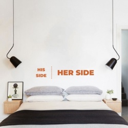 Sticker De Perete His Side - Her Side - Img 4