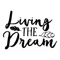 Sticker De Perete Living The Dream - Img 3
