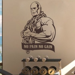 Sticker De Perete No Pain No Gain - Img 3