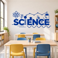Sticker de Perete Science Teacher Classroom