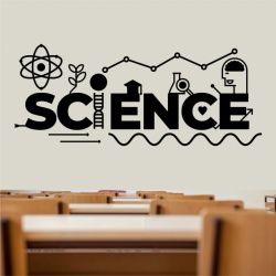 Sticker de Perete Science Teacher Classroom - Img 2