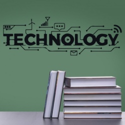 Sticker De Perete Technology Teacher - Img 2