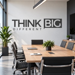 Sticker De Perete Think Big Different