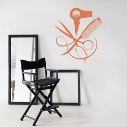 Sticker Frizerie (instrumente) - Img 1