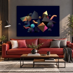 Tablou 3D abstract objects
