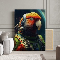 Tablou Animale Fantastice - Astro Parrot - Img 2