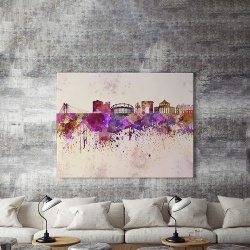 Tablou Canvas Cladiri Bucuresti Efect Pictura - Img 4
