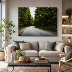 Tablou Canvas Drum Prin Padure