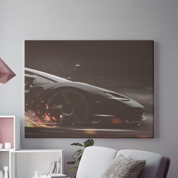 Tablou Canvas Fire Race