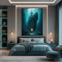 Tablou Canvas Giant Shipwreck