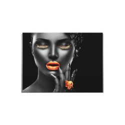 Tablou Canvas Golden Passion - Img 3