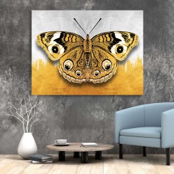 Tablou Canvas - Golden Royal Butterfly