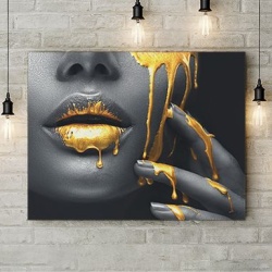 Tablou Canvas Golden Temptation 2 - Img 3