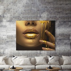 Tablou Canvas Golden Temptation - Img 4