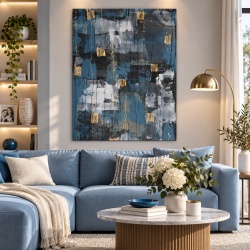 Tablou Canvas Golden Threads