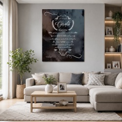 Tablou Canvas In Aceasta Casuta - Univers