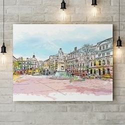 Tablou Canvas Main Square - Img 3