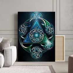 Tablou Canvas Modern Abstract - 3D Magic Portal - Img 3